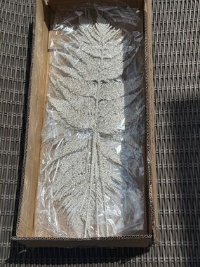 Frontgate Glittery Asparagus Stems - NWT